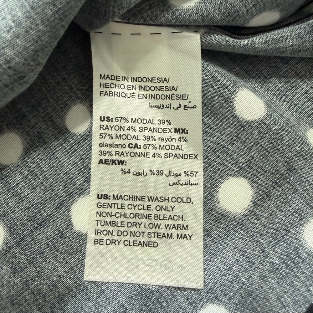 Chicos Easy Shirt Button Down Collared Shirt Blac… - image 8